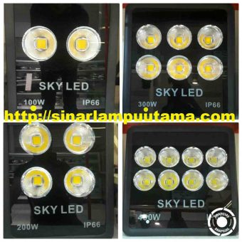 Lampu Sorot LED Spotlight 100W 200W 300W dan 400W Skyled
