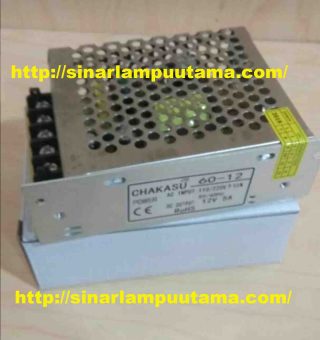 Switching Power Supply 12v 60 watt Chakasu