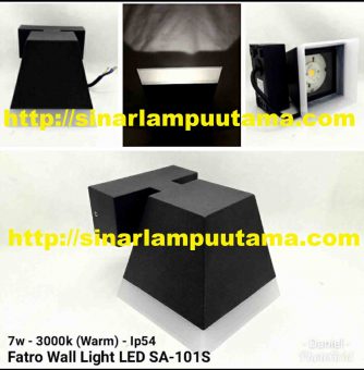 Lampu Dinding Fatro 7W 3000K Wall Light
