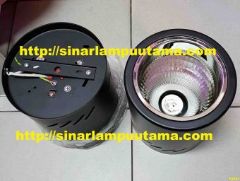 Downlight Outbow 5 inch Bulat Fitting E27