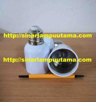 Adapter Fitting E27 ke E40
