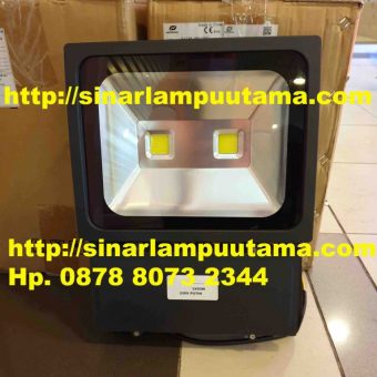 Lampu Sorot LED 100 watt Outdoor Terbaik Warna Hitam