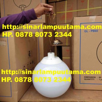 Lampu Gantung Bulat Diameter 30cm